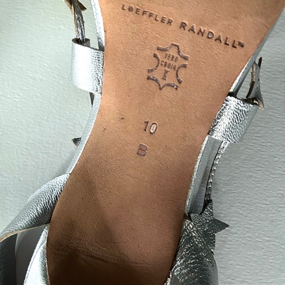 Silver Star Arielle Heels by Loeffler Randall - Picture 5 of 6